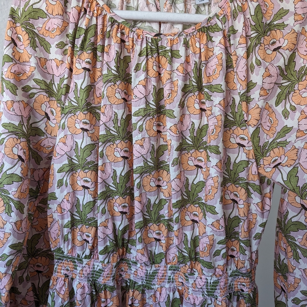 J Crew liberty fabric dress For Easter 🐇🐣